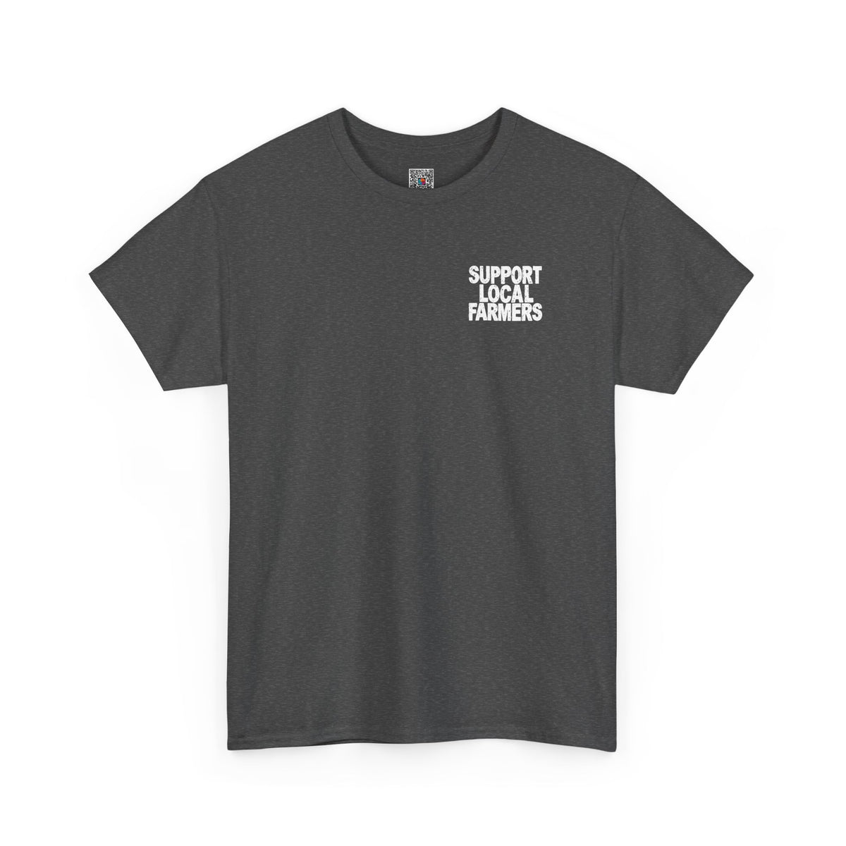 They Farm We Eat T-Shirt | Support Local Farmers Double Sided Graphic Tee | Cr8tive Designs