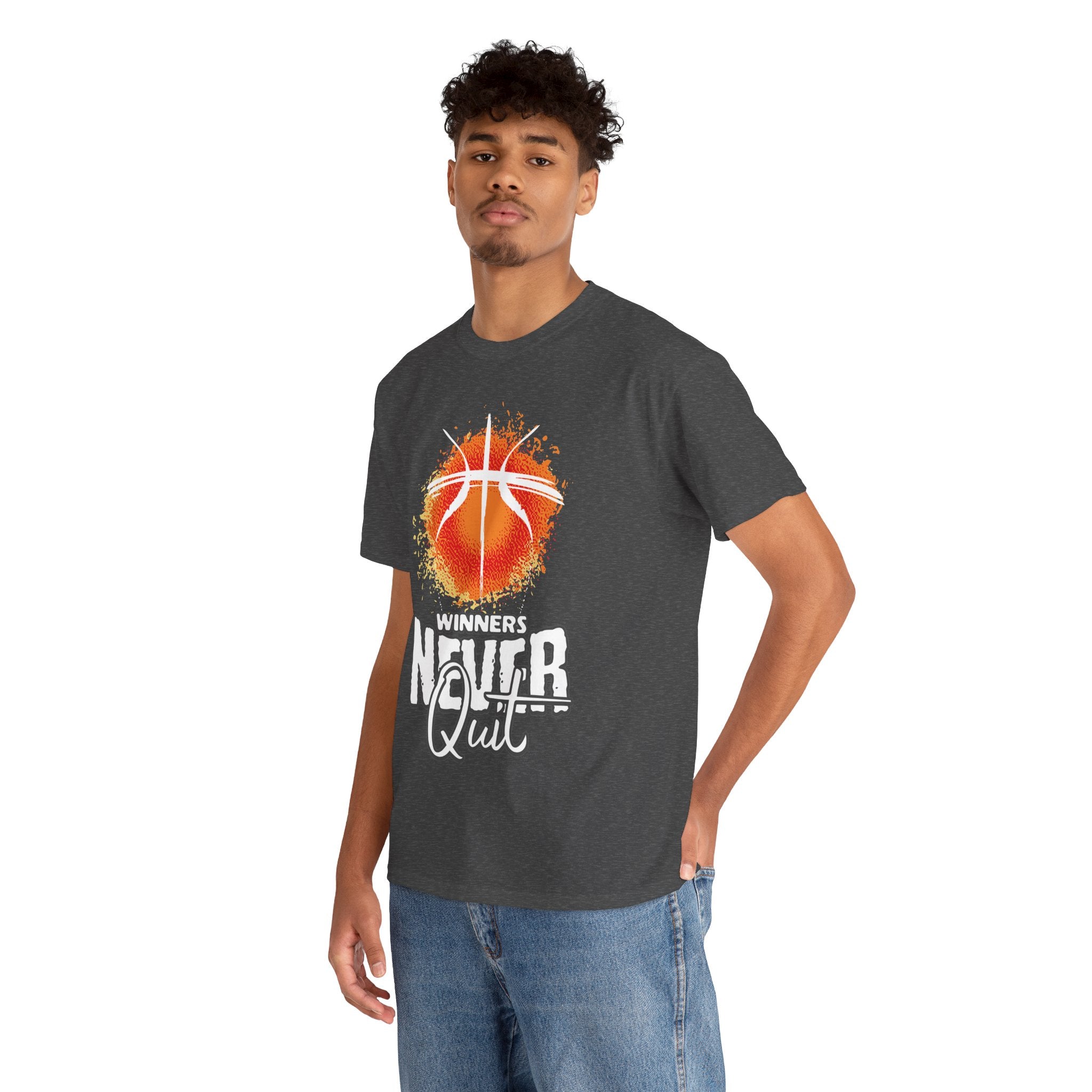 Winners Never Quit | Basketball Design | Cr8tive Designs