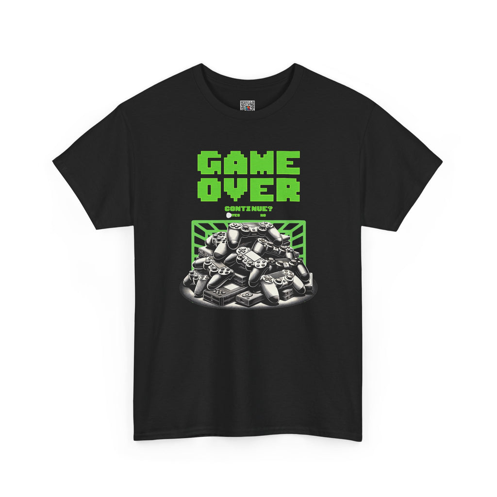 Game Over T-Shirt | Vintage Arcade Gamer Design | Cr8tive Designs