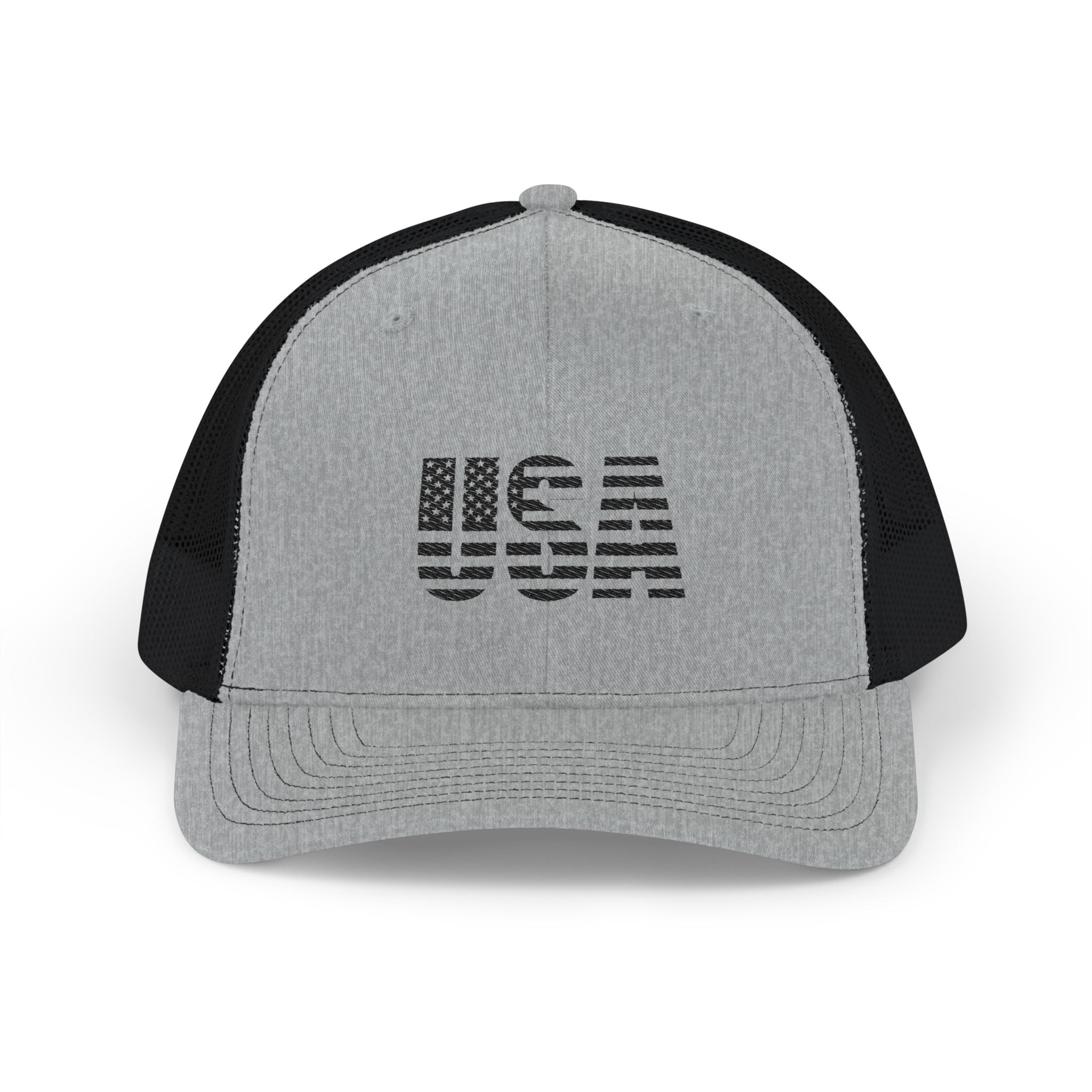 USA Flag Embroidered Snapback Trucker Cap /Cr8tive Designs