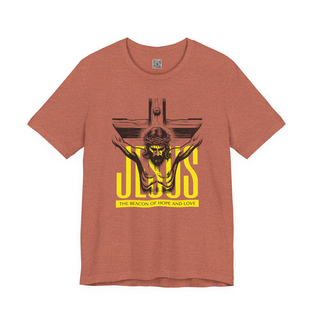 Jesus Crucifix Tee | Christian Graphic T‑Shirt | Cr8tive Designs