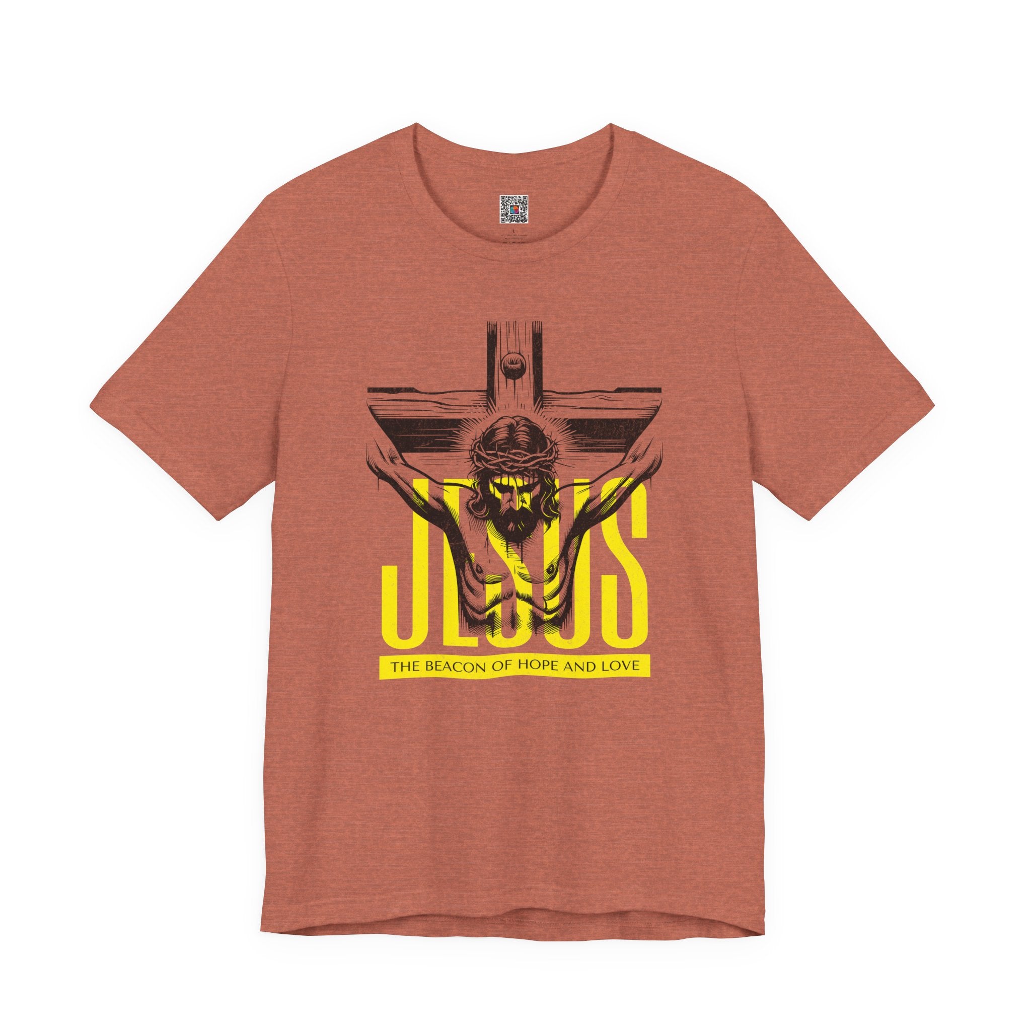 Jesus Crucifix Tee | Christian Graphic T‑Shirt | Cr8tive Designs