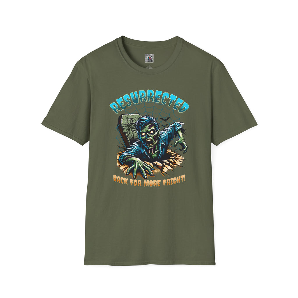 Resurrected Zombie T-Shirt | Retro Horror Graphic Tee | Cr8tive Designs