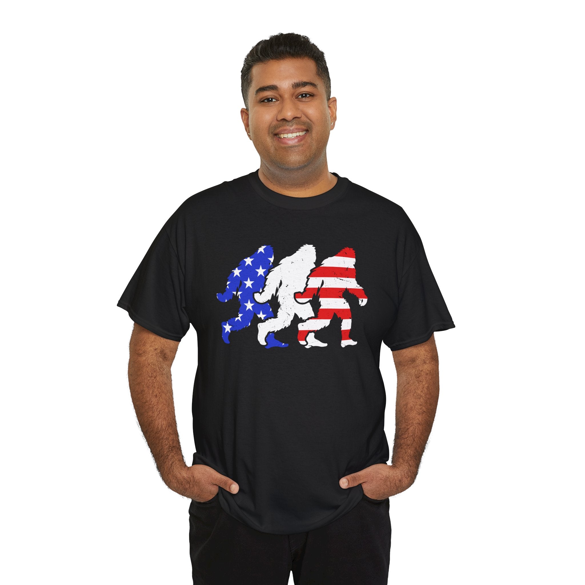 Patriotic Bigfoot | America Flag Design | Cr8tive Designs