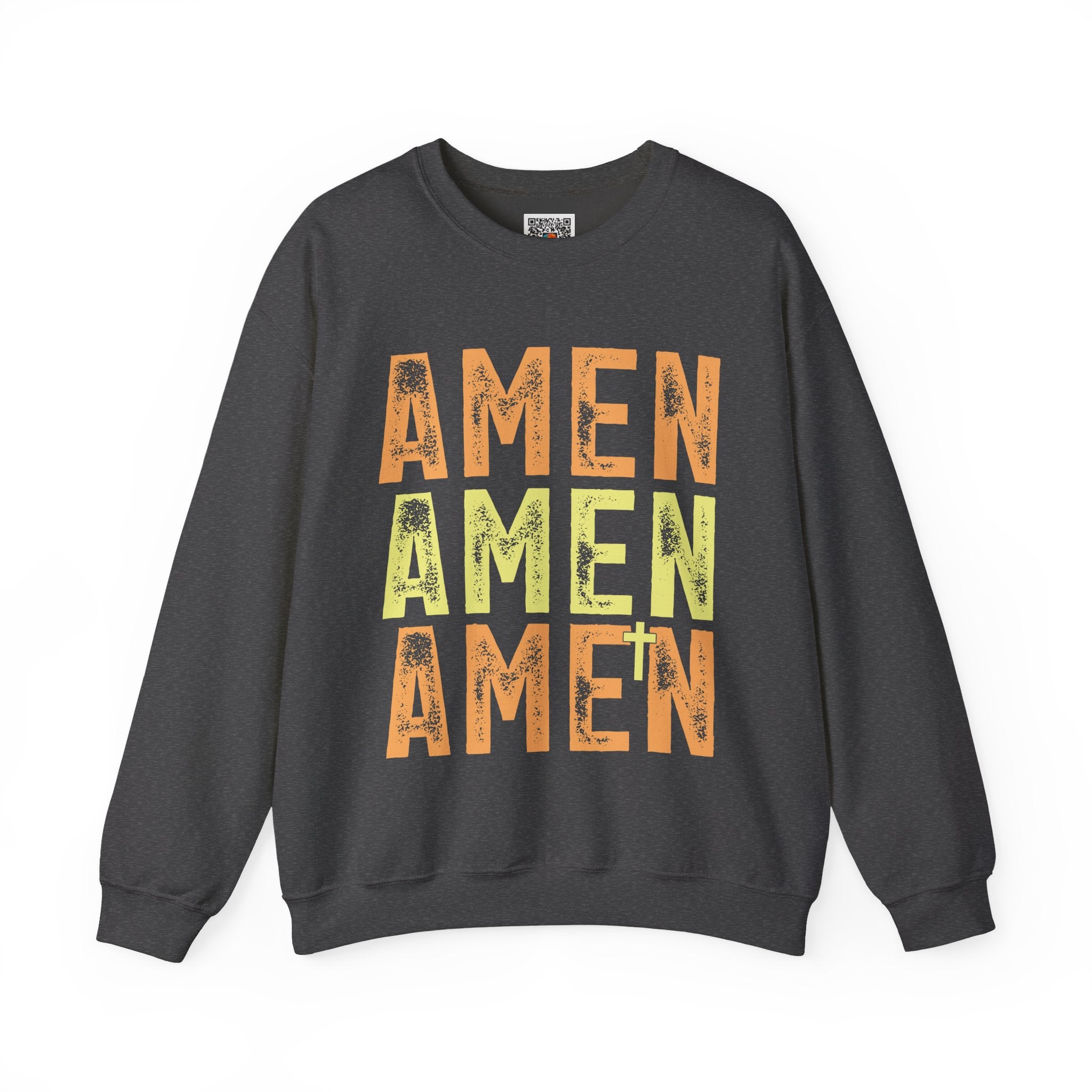 Amen Amen Amen – Bold Christian Faith Sweatshirt | Cr8tive Designs