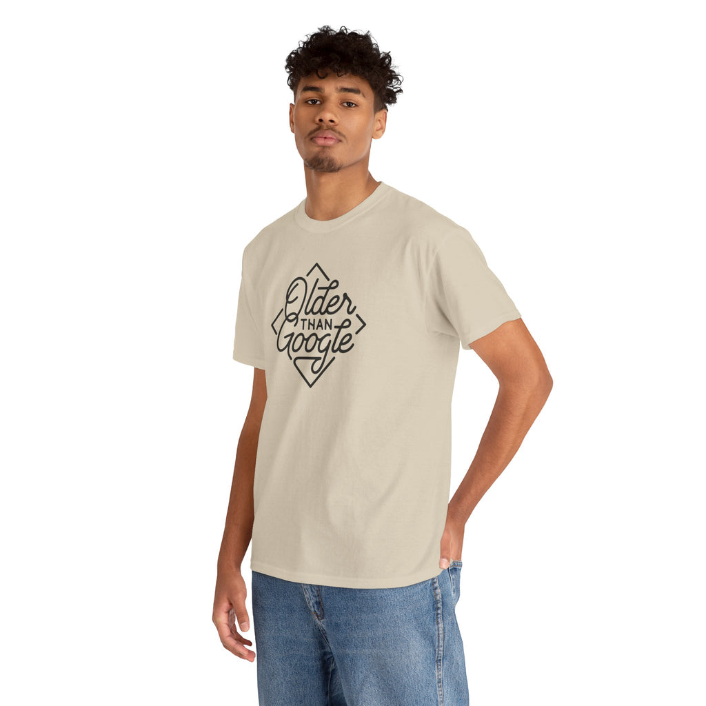 Older Than Google Vintage Script T‑Shirt