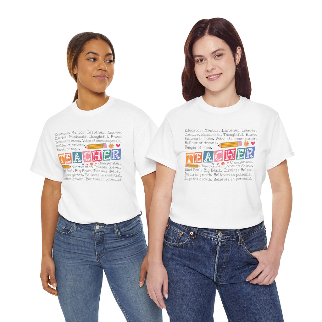Teacher Definition Shirt | Back to School Teacher Tee | Cr8tive Designs