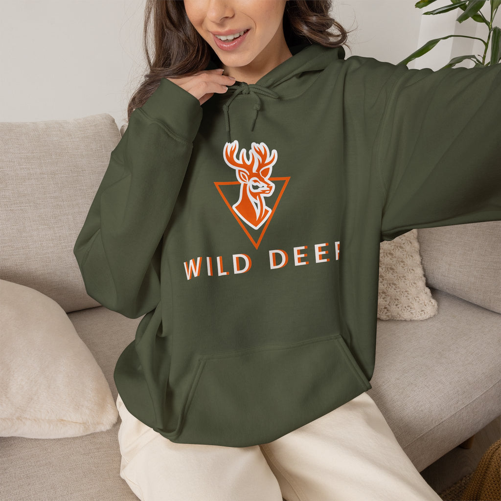 Wild Deer Hoodie | Hunting & Outdoor Adventure Design | Cr8tive Designs