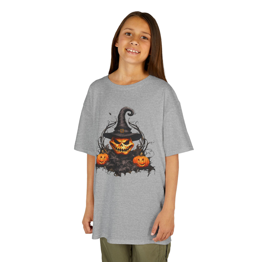 Kids Halloween Pumpkin Witch T-Shirt | Cr8tive Designs