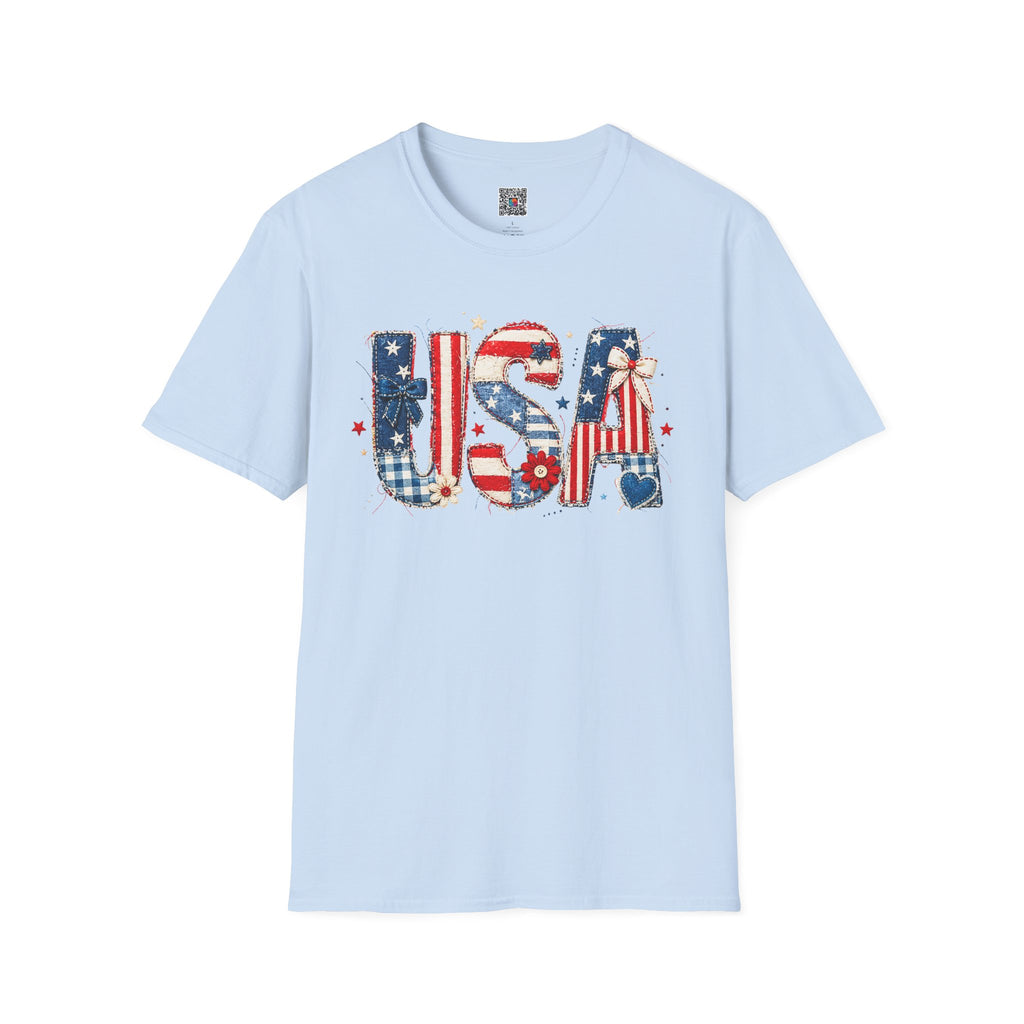 USA Patriotic | Vintage Red White & Blue Design | Cr8tive Designs