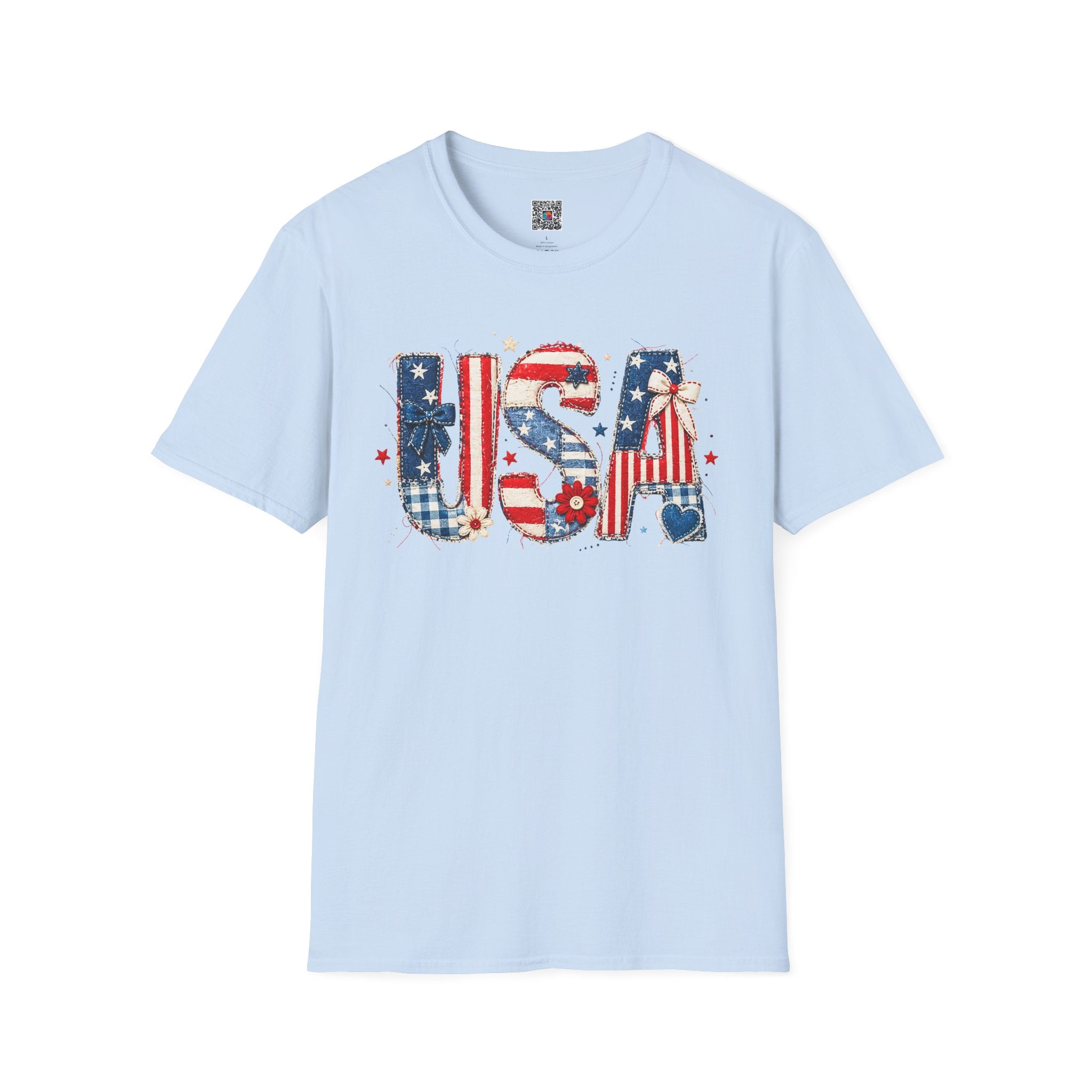 USA Patriotic | Vintage Red White & Blue Design | Cr8tive Designs