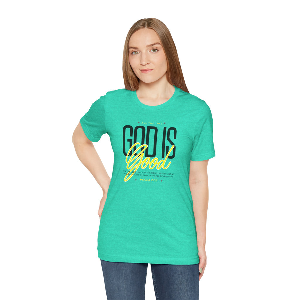 God Is Good T-Shirt | Inspirational Christian Faith Tee | Cr8tive Designs