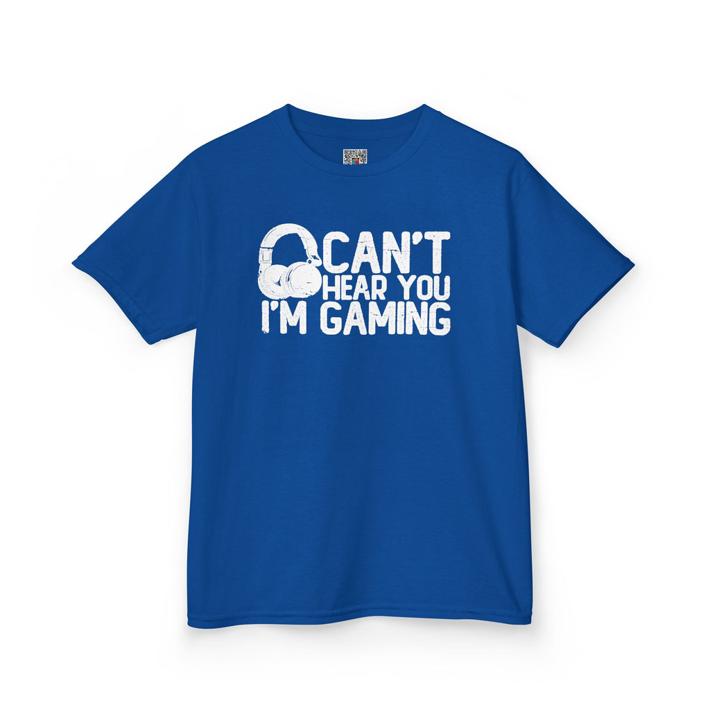 Can’t Hear You, I’m Gaming | Funny Youth Gamer T-Shirt | Cr8tive Designs