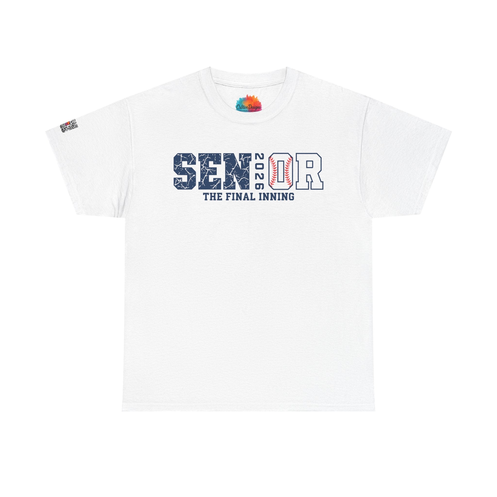 Senior 2025 The Final Inning T-Shirt | Baseball Senior Year Tee | Unisex Graduation Shirt | Cr8tive Designs