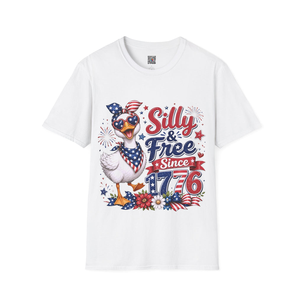 Silly & Free Since 1776 | Patriotic Duck Design | Cr8tive Designs