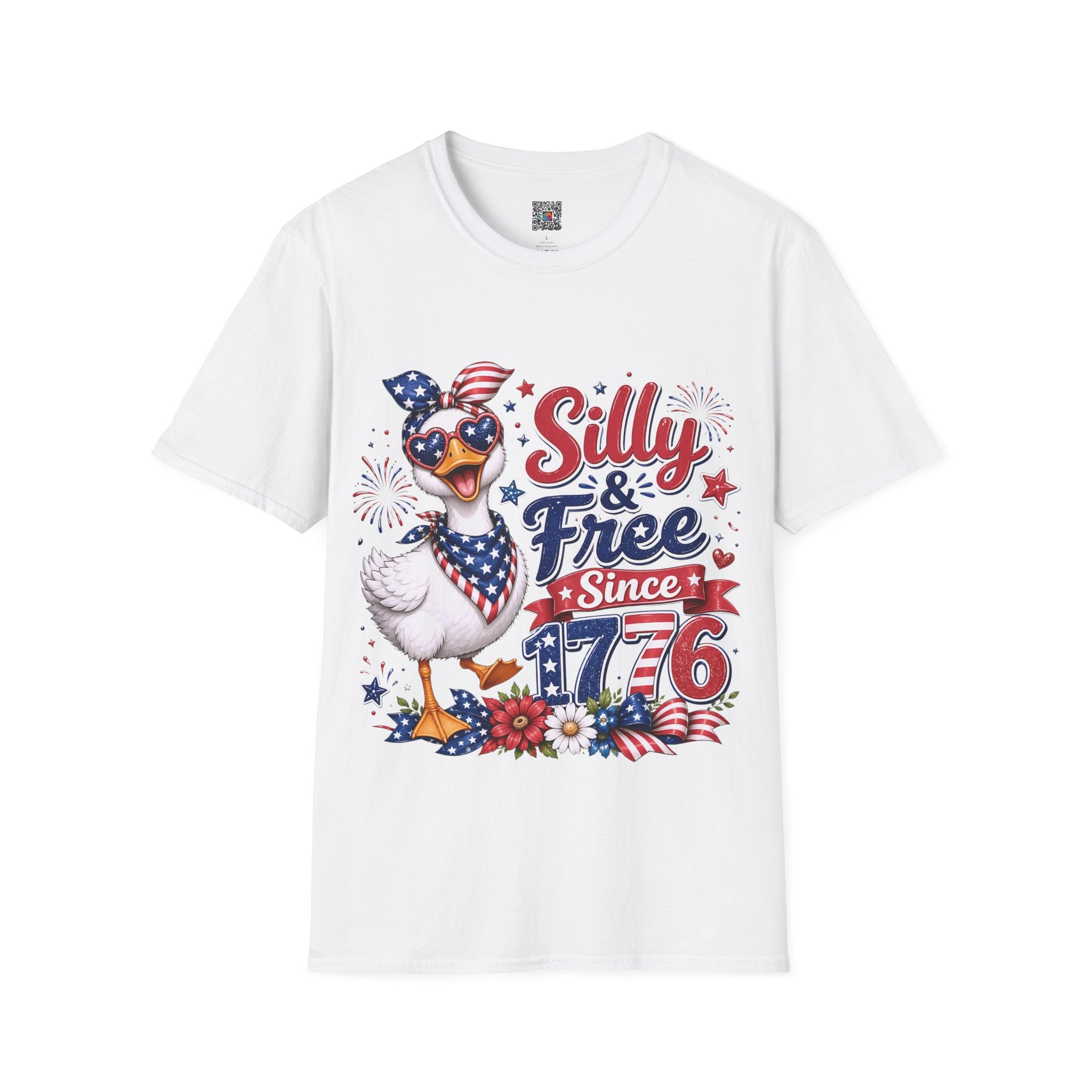 Silly & Free Since 1776 | Patriotic Duck Design | Cr8tive Designs