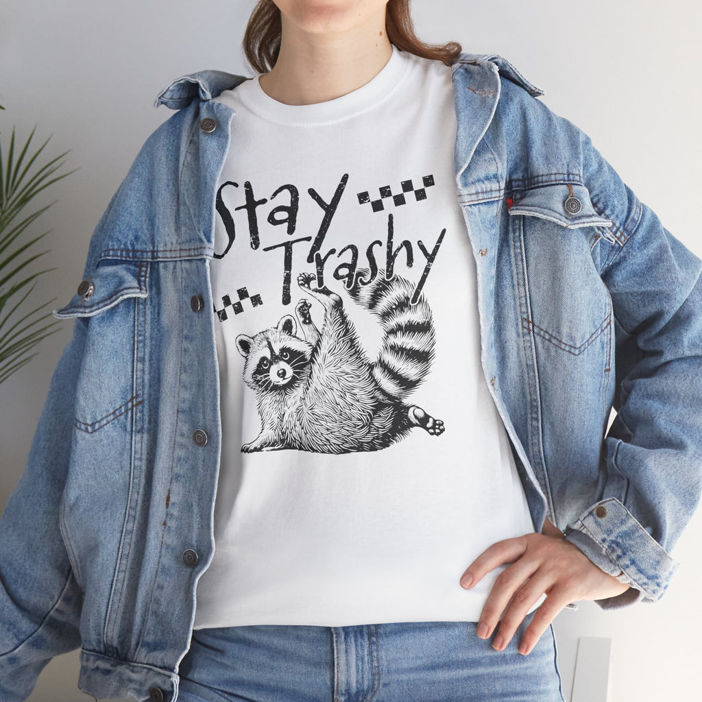 Funny Raccoon Graphic Tee – Trendy Mom Life Shirt, Cute Chaos Mom Tee | Cr8tive Designs