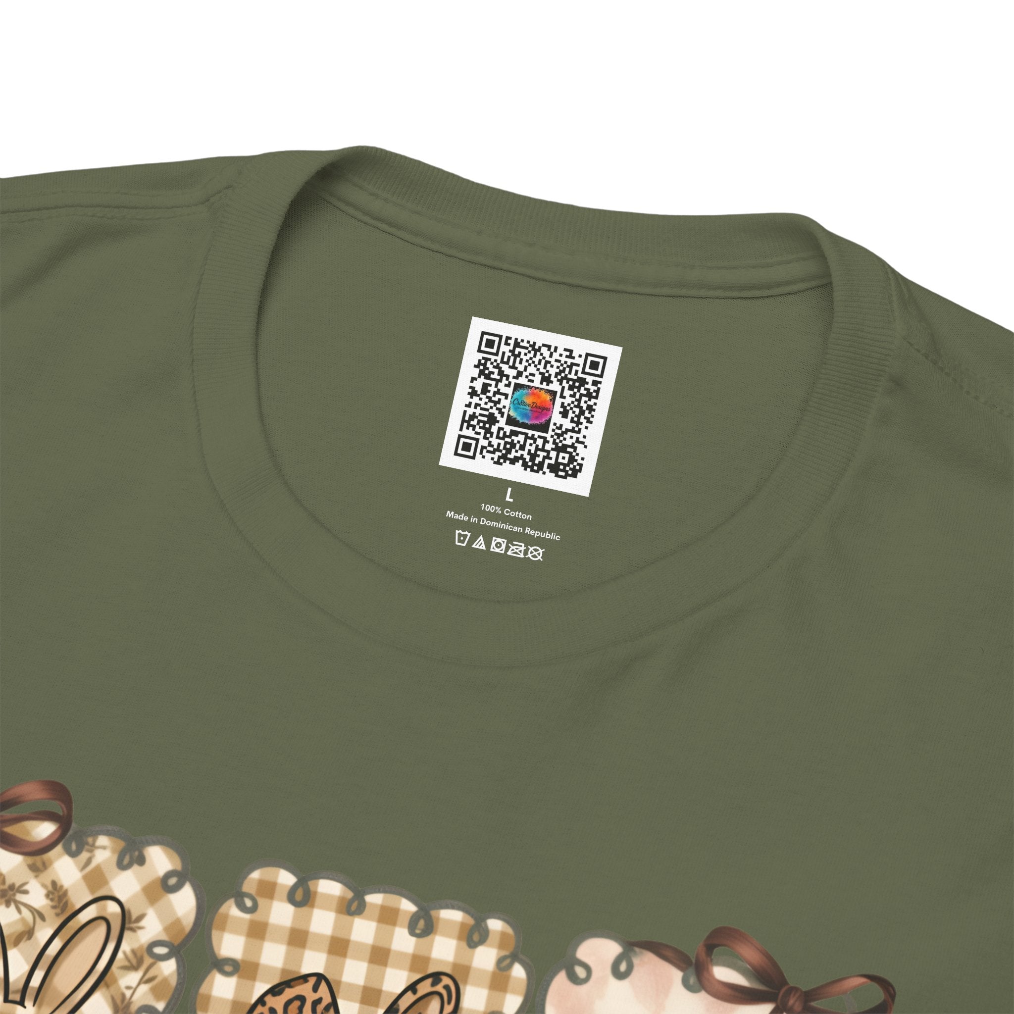 Easter Patchwork Graphic T-Shirt