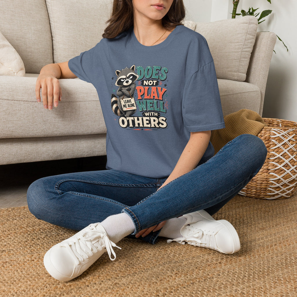 Sarcastic Raccoon Graphic Tee | Cr8tive Designs