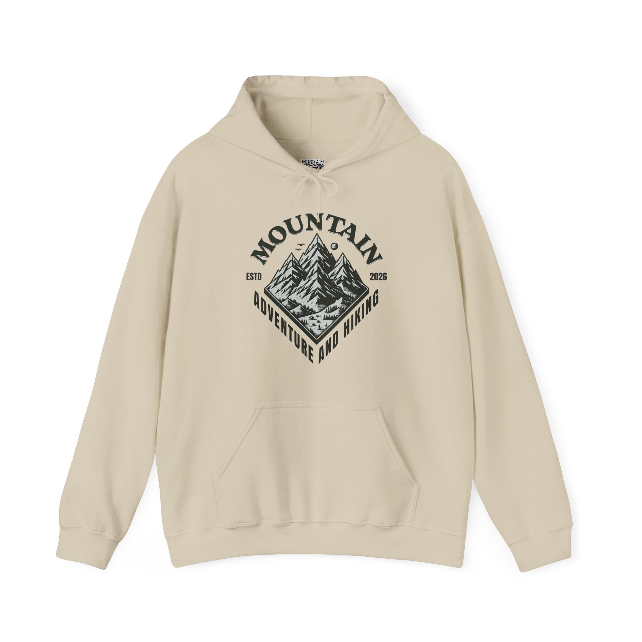 Mountain Adventure Hoodie | Outdoor Hunting & Wilderness Design | Cr8tive Designs