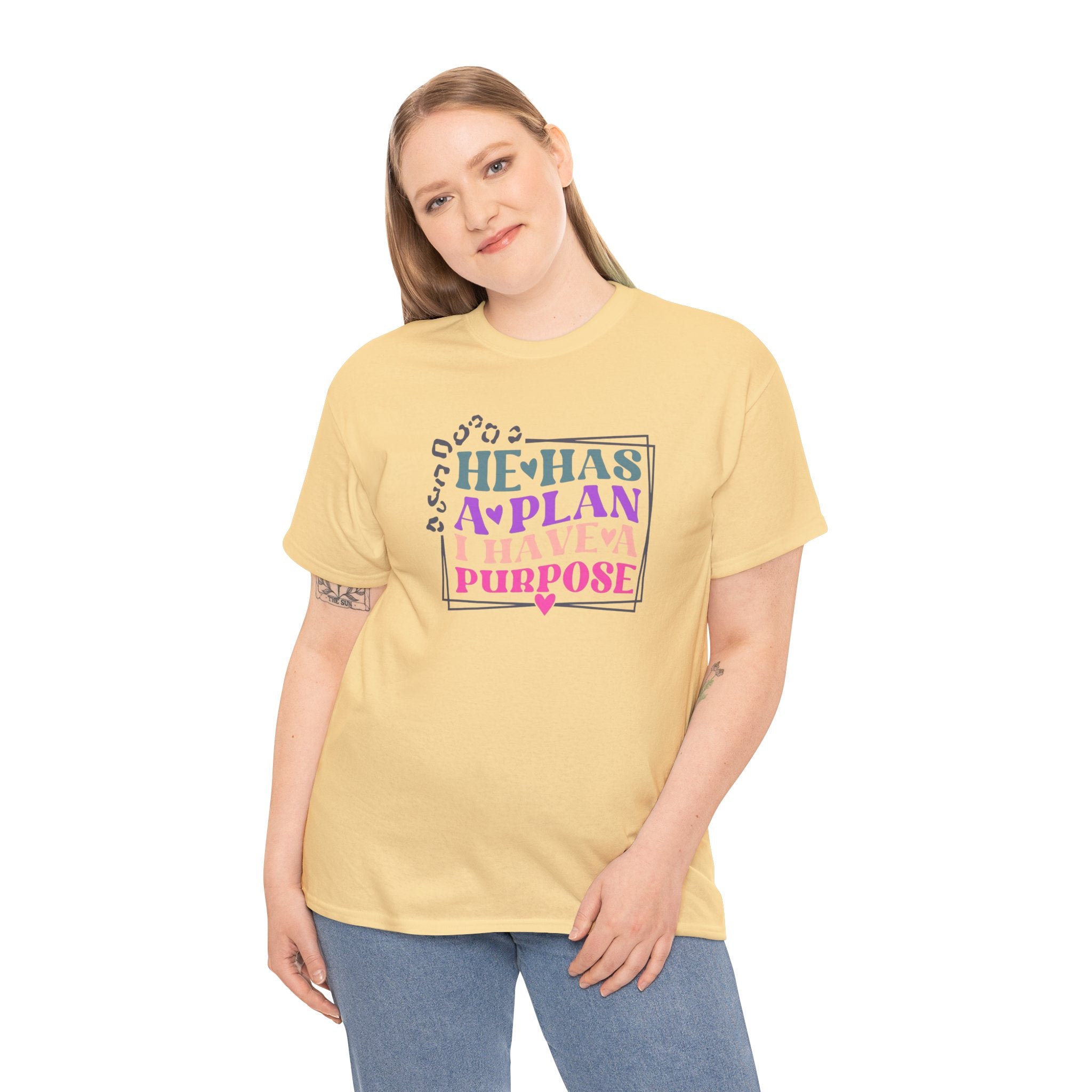 He Has A Plan I Have A Purpose T-Shirt/Cr8tive Designs