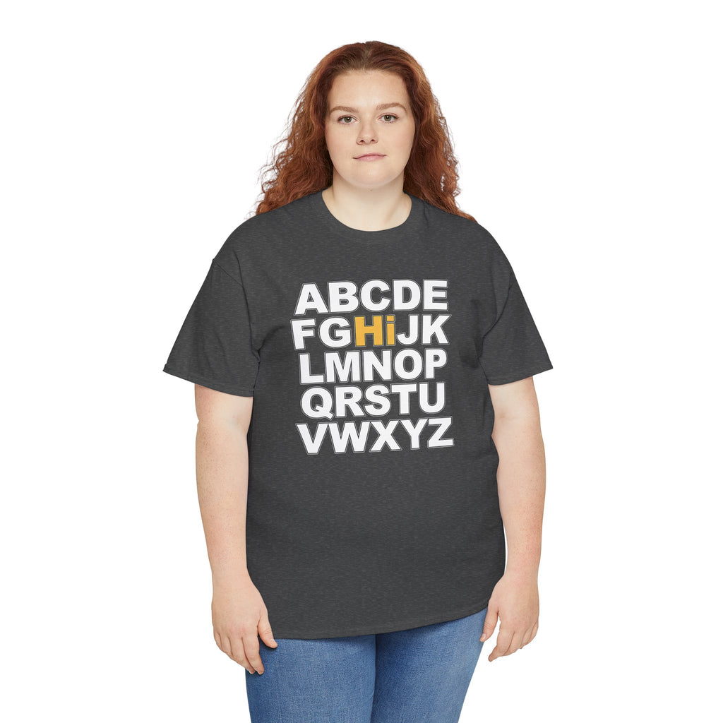 Bold Alphabet Teacher Tee | ABC Classroom Graphic T-Shirt | Cr8tive Designs