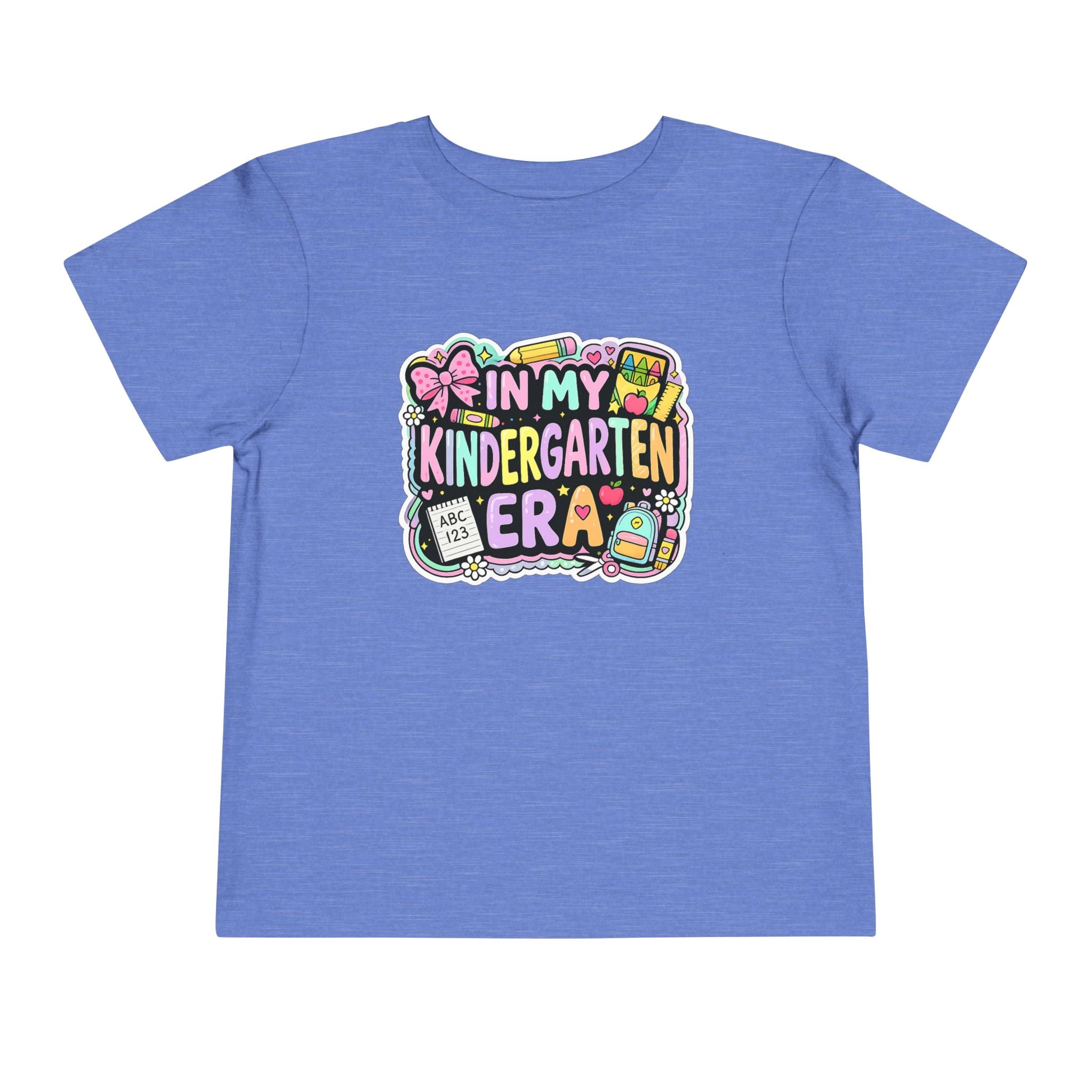 In My Kindergarten Era Youth Tee | Colorful Back-to-School T-Shirt | Cr8tive Designs