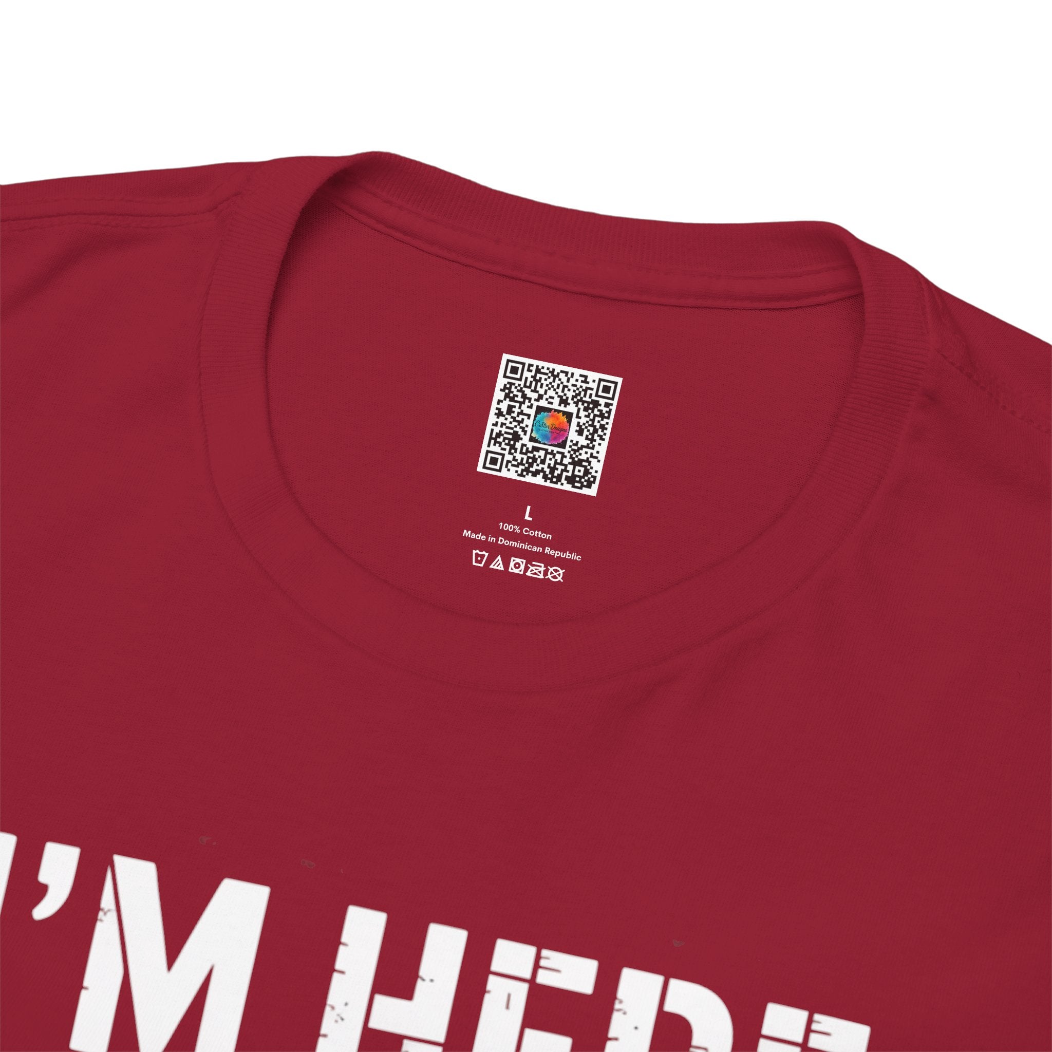 I’m Here Because You Broke Something – Funny Maintenance & Blue Collar Humor T-Shirt | Cr8tive Designs
