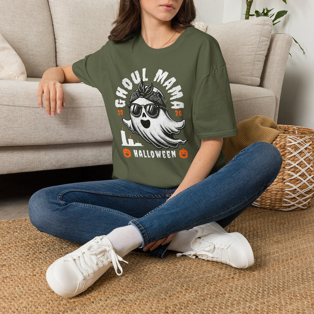 Ghoul Mama T-Shirt | Retro Cool Halloween Ghost Shirt | Cr8tive Designs