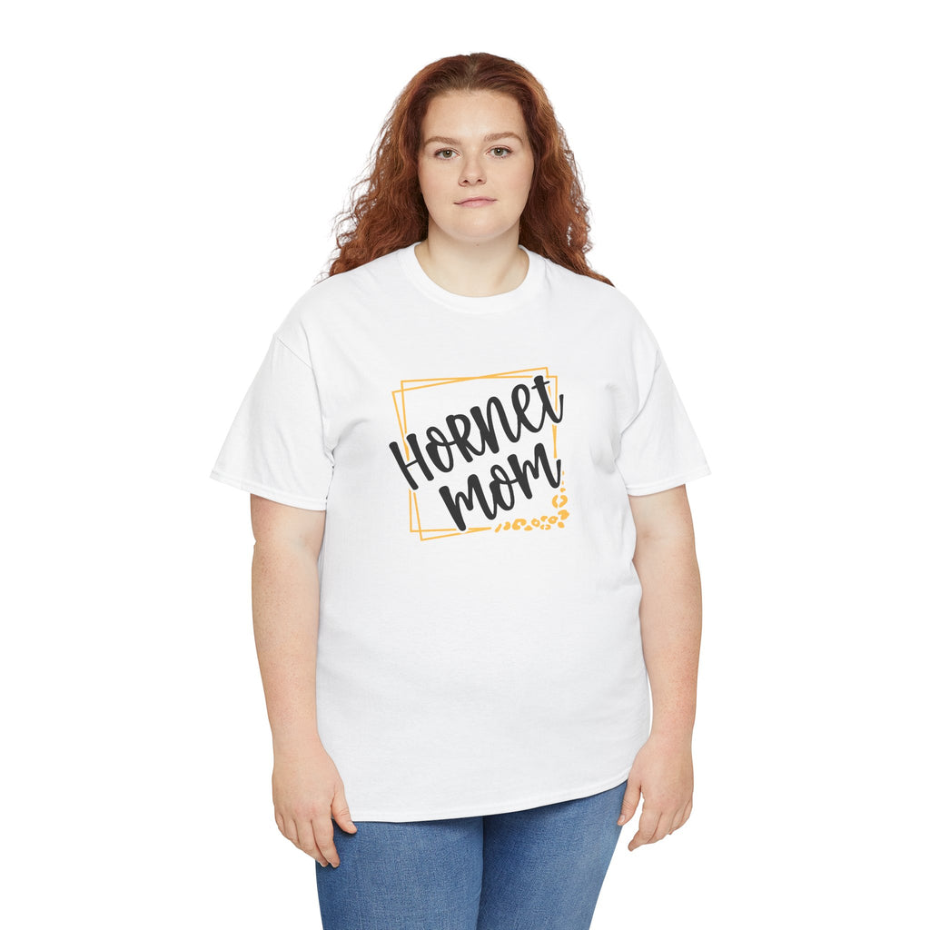 Hornet Mom Graphic T-Shirt | School Spirit Mascot Tee | Cr8tive Designs