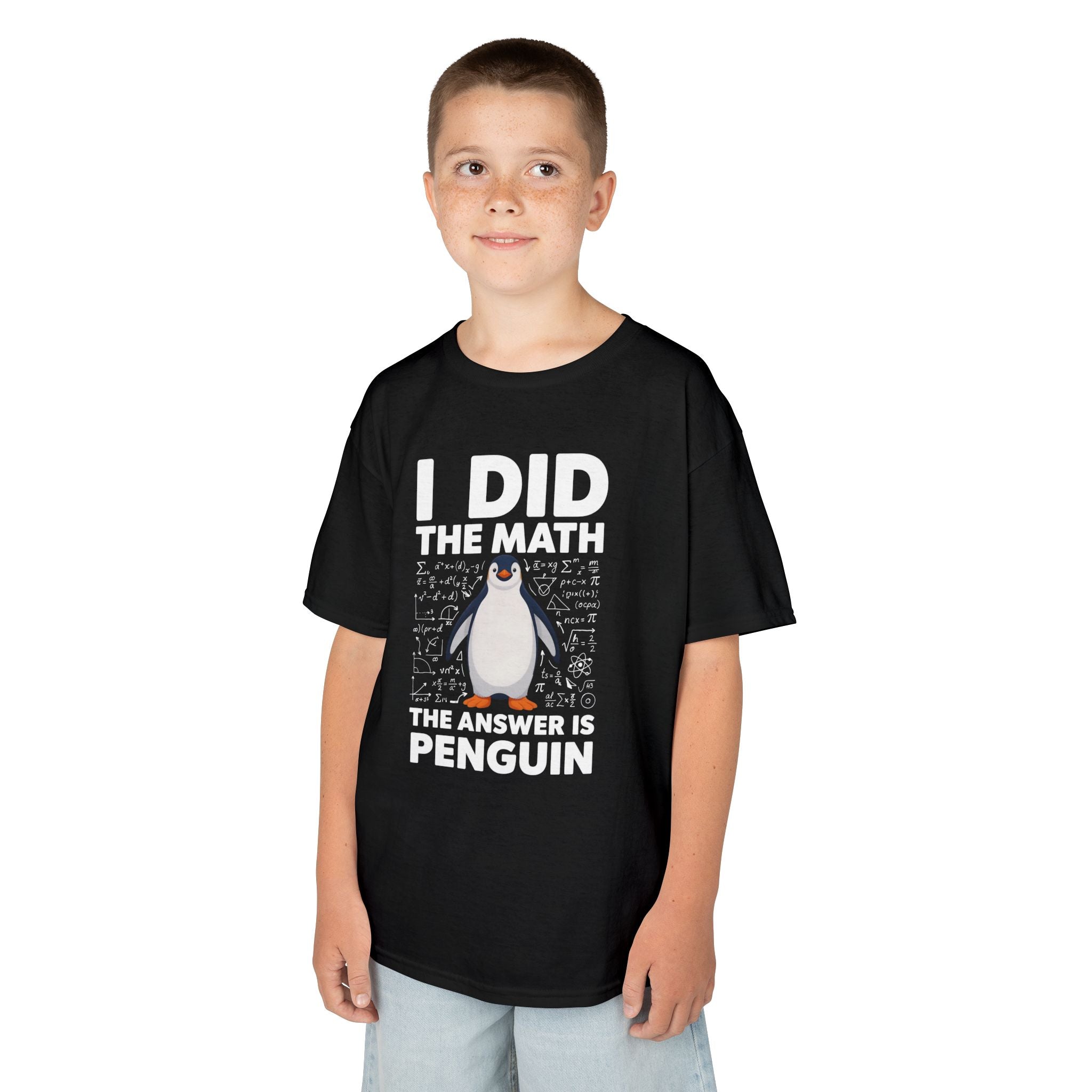 I Did the Math—The Answer Is Penguin | Funny Penguin Math T-Shirt | Cr8tive Designs