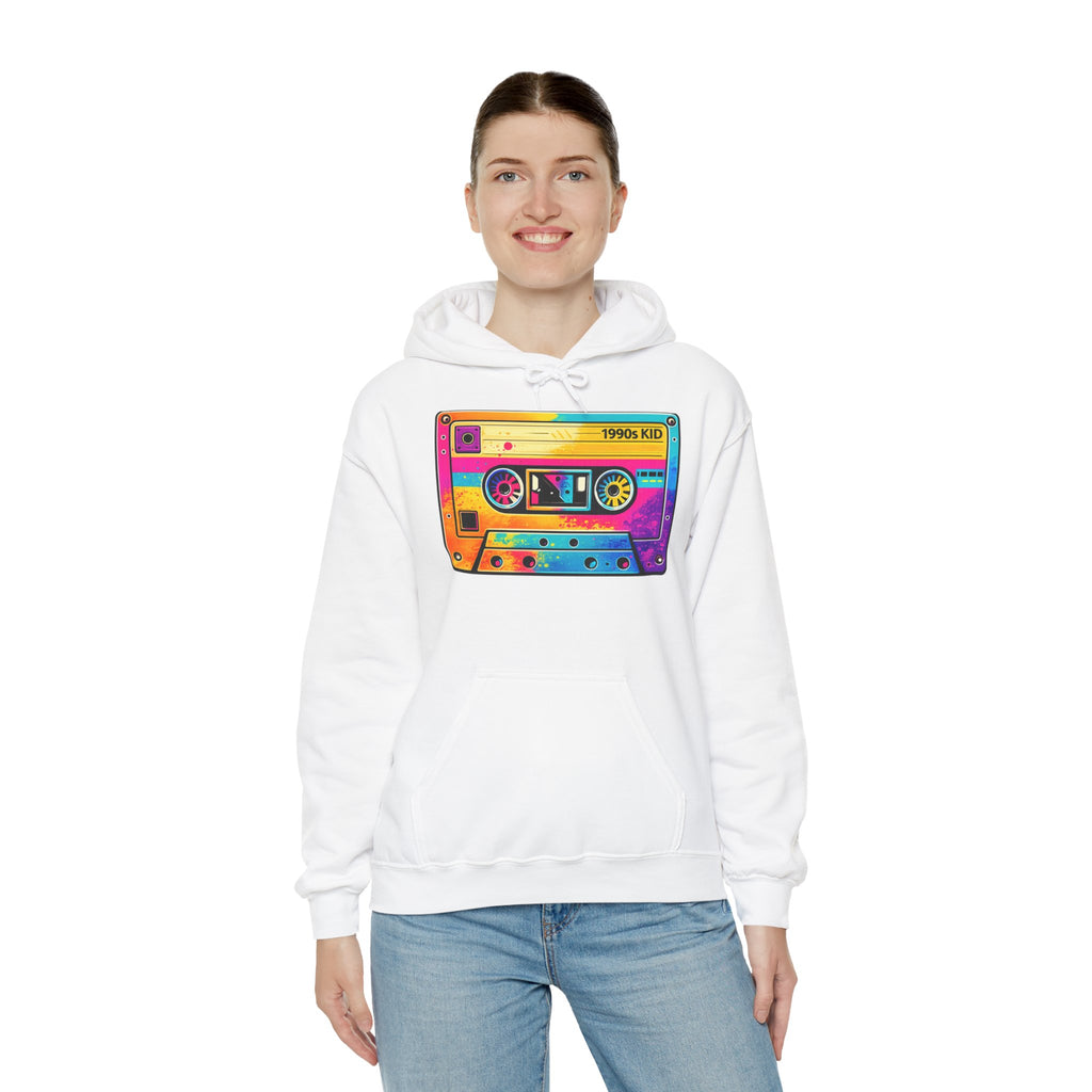1990s Kid Retro Cassette Hoodie