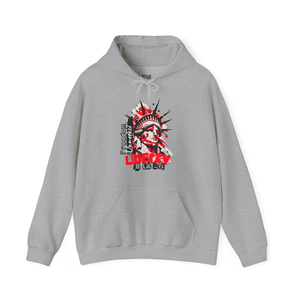 Freedom Comes in Many Layers | Liberty Streetwear Hoodie | Cr8tive Designs