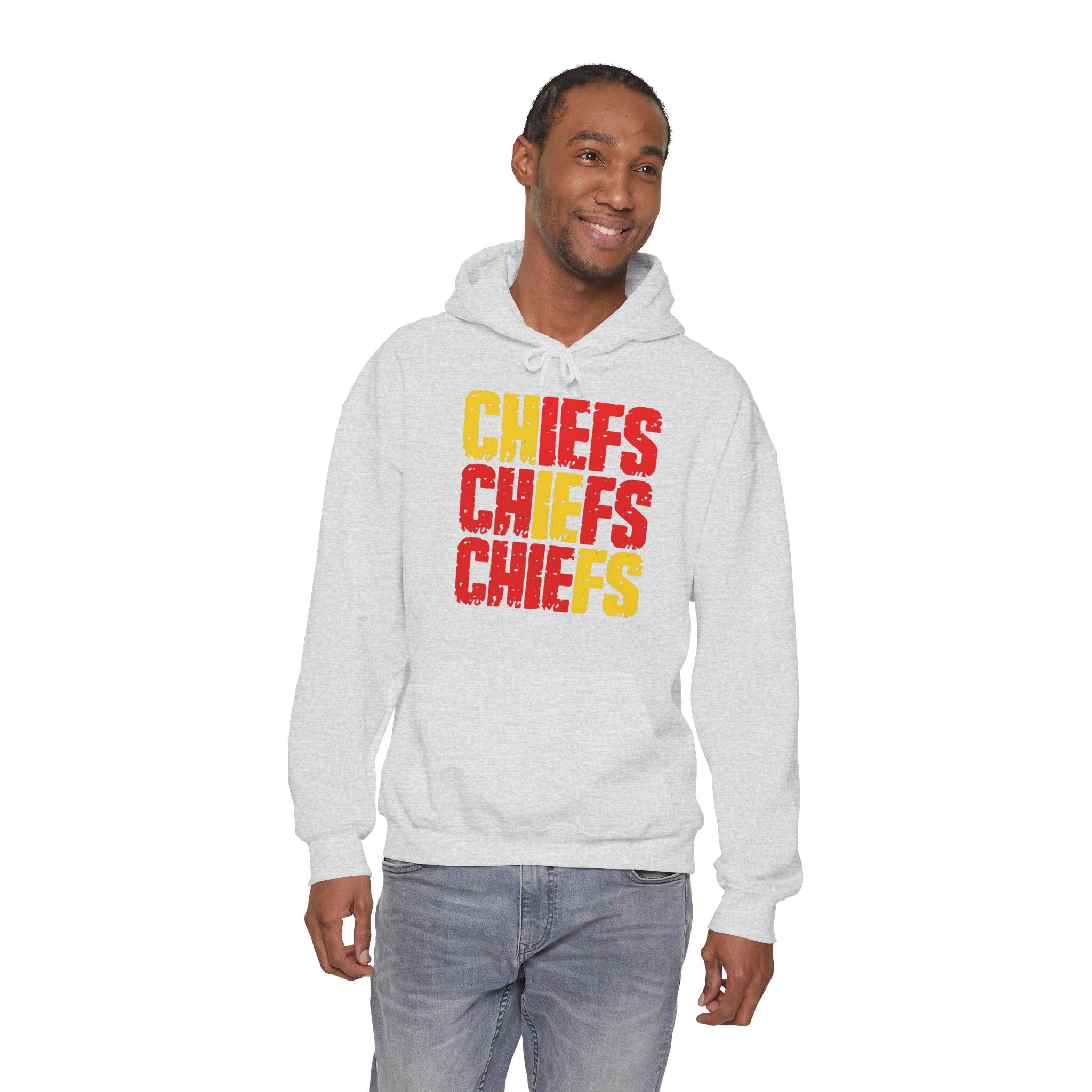 Chiefs Chiefs Chiefs | Football Hoodie | Cr8tive Designs
