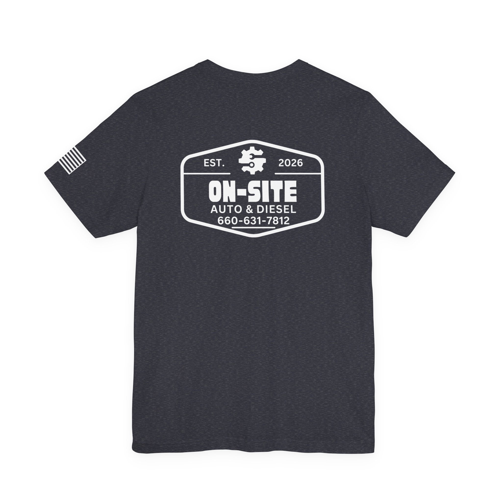 On-Site Auto & Diesel Crew Tee | Cr8tive Designs