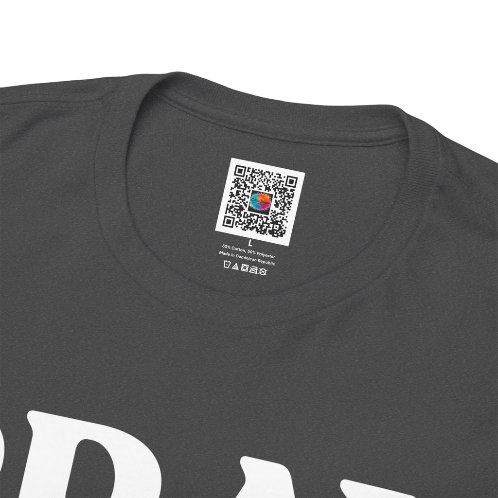 Pray Graphic Tee — Minimalist Faith T-Shirt