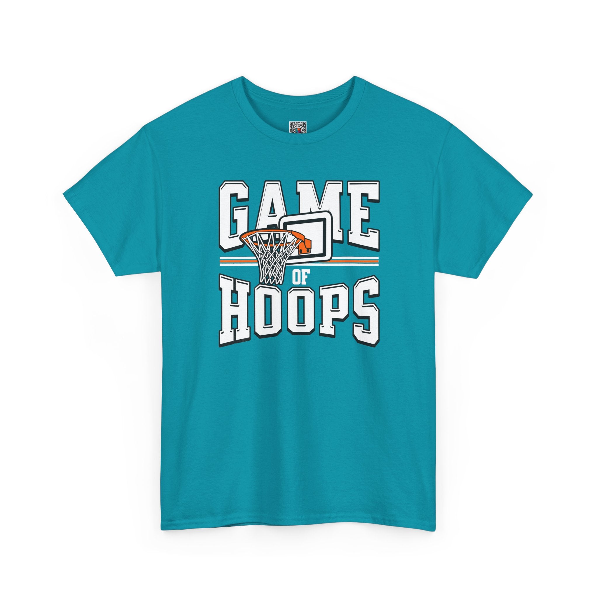 Game of Hoops T-Shirt | Basketball Hoop Sports Graphic Tee | Cr8tive Designs