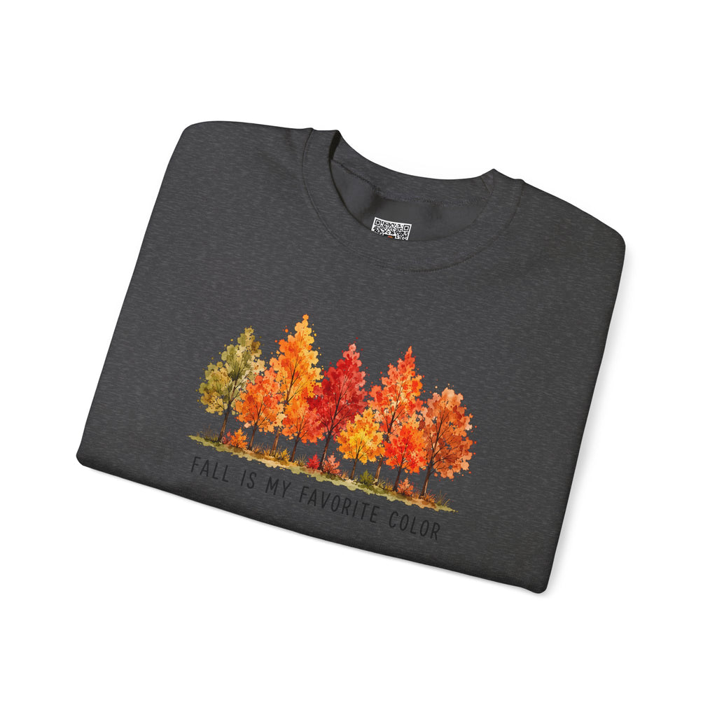 Fall Is My Favorite Color Sweatshirt | Cozy Autumn Foliage Sweatshirt | Cr8tive Designs