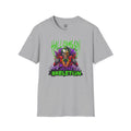 Halloween Skeleton T-Shirt | Neon Horror Clown Graphic Tee | Cr8tive Designs