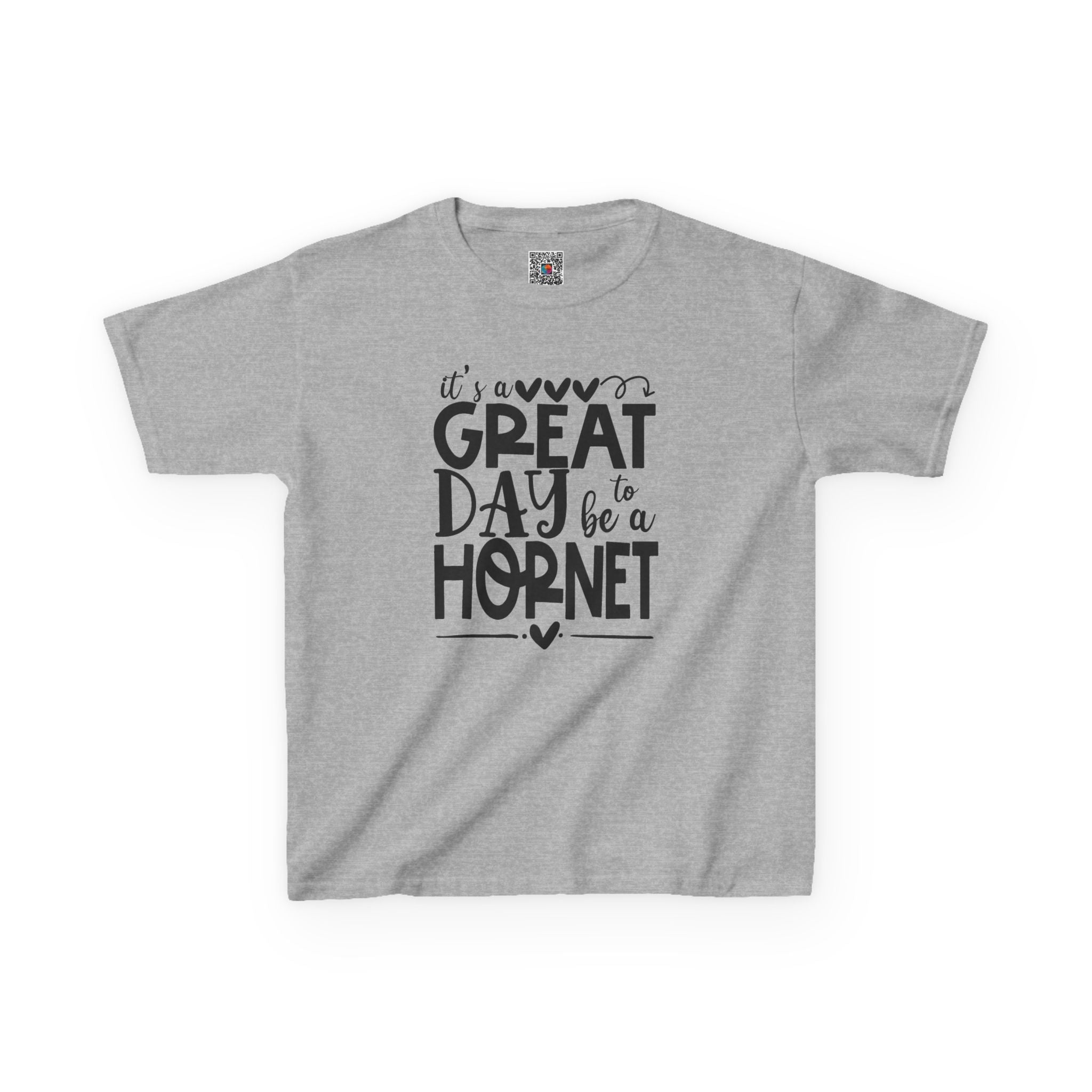 It's a Great Day to Be a Hornet Youth T-Shirt | School Spirit Kids Tee | Cr8tive Designs