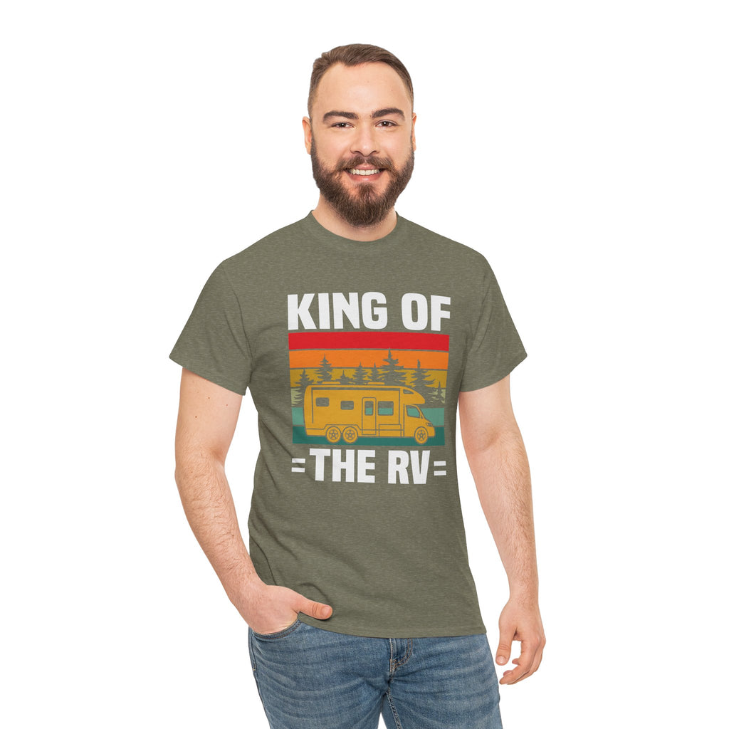 King of the RV | Men’s Camping Tee | Cr8tive Designs