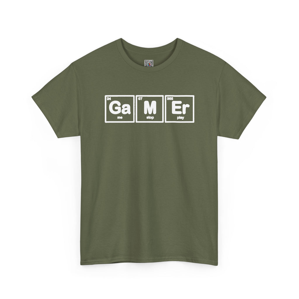 Gamer T-Shirt | Periodic Table Gaming Design | Cr8tive Designs