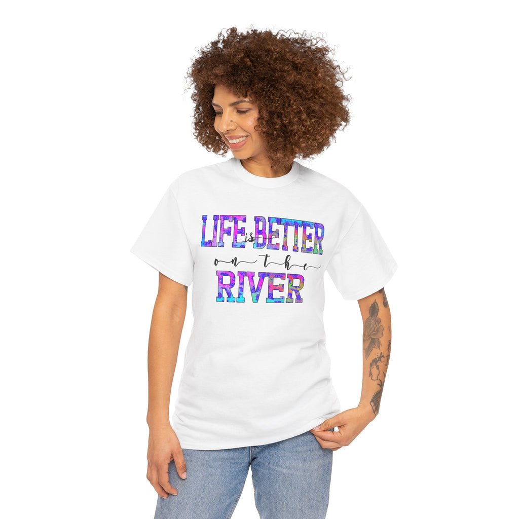 Life Is Better at the River | Summer River Life Tee | Cr8tive Designs