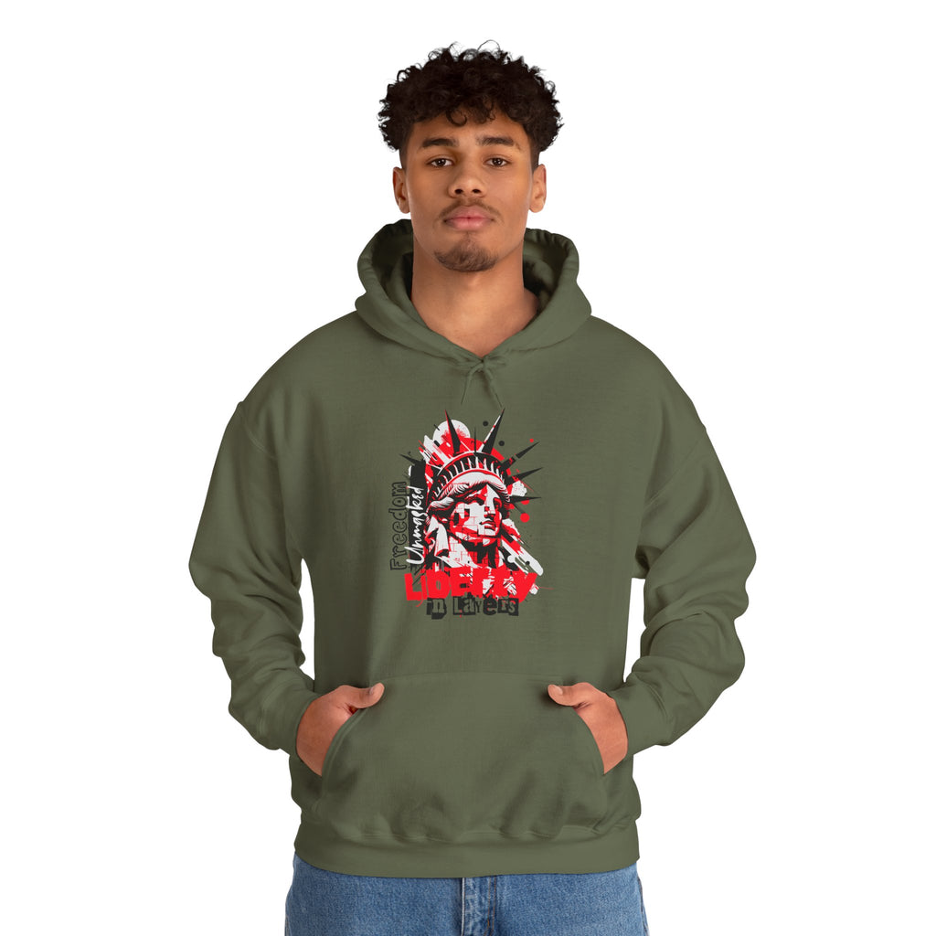 Freedom Comes in Many Layers | Liberty Streetwear Hoodie | Cr8tive Designs
