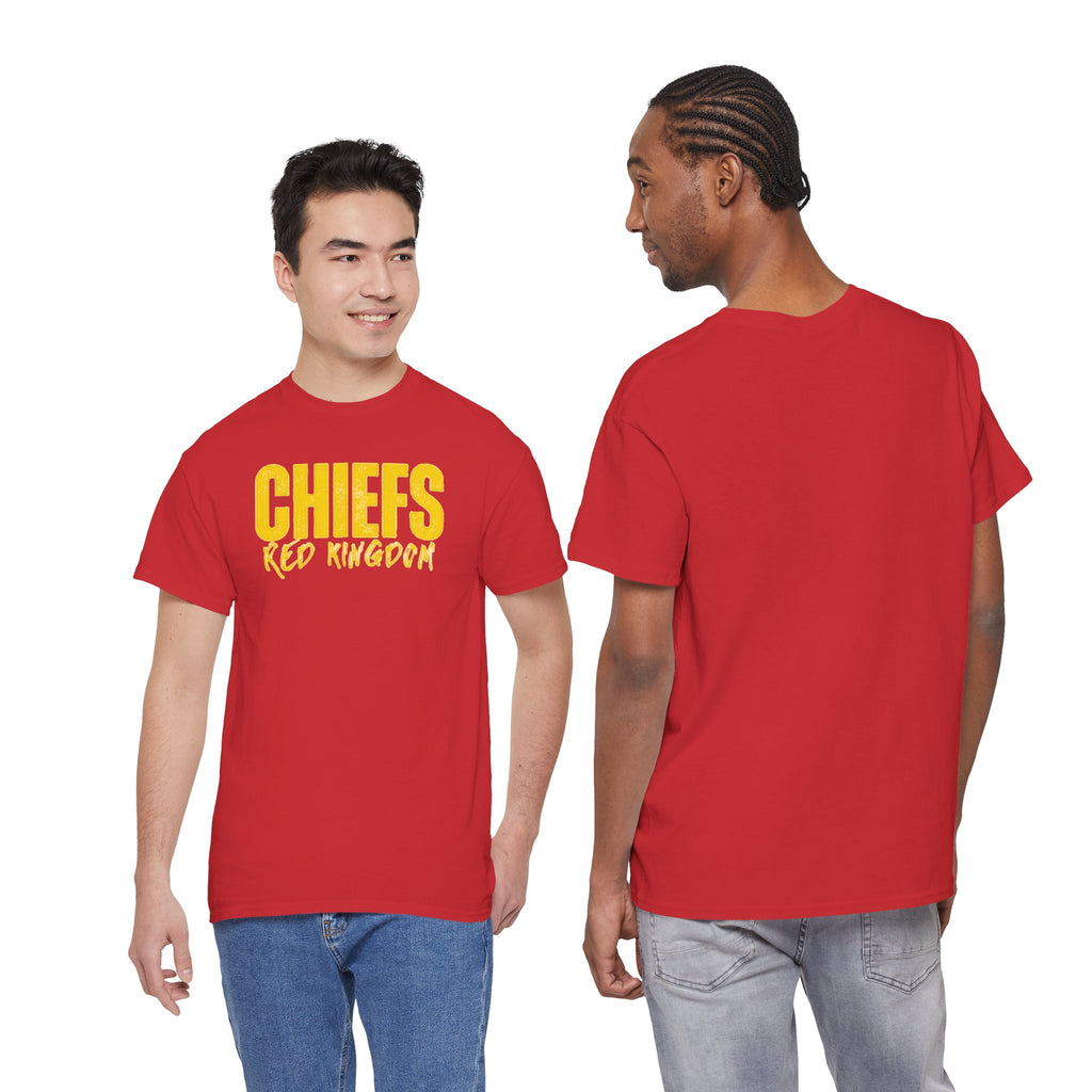Chiefs Red Kingdom T-Shirt | Kansas City Football Fan Game Day Tee | Cr8tive Designs