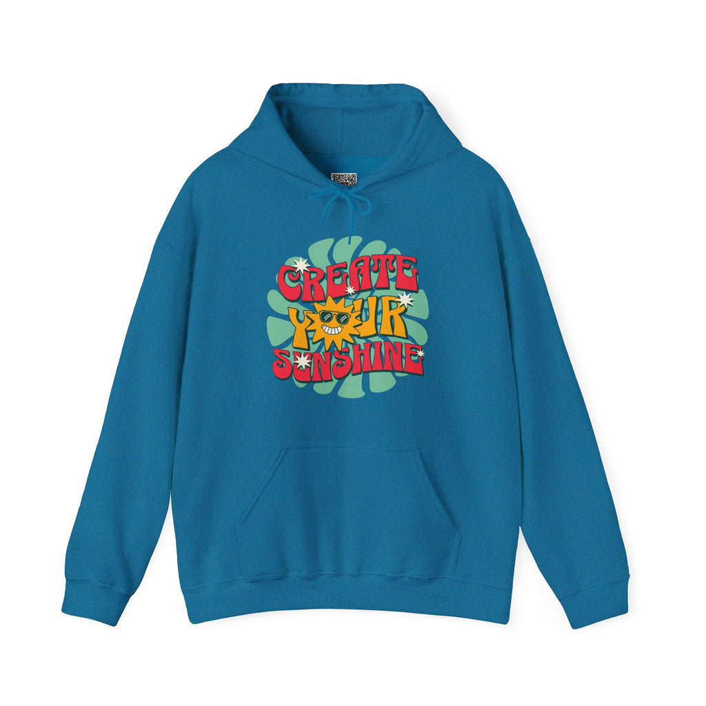 Create Your Sunshine | Colorful Retro-Inspired Hoodie | Cr8tive Designs