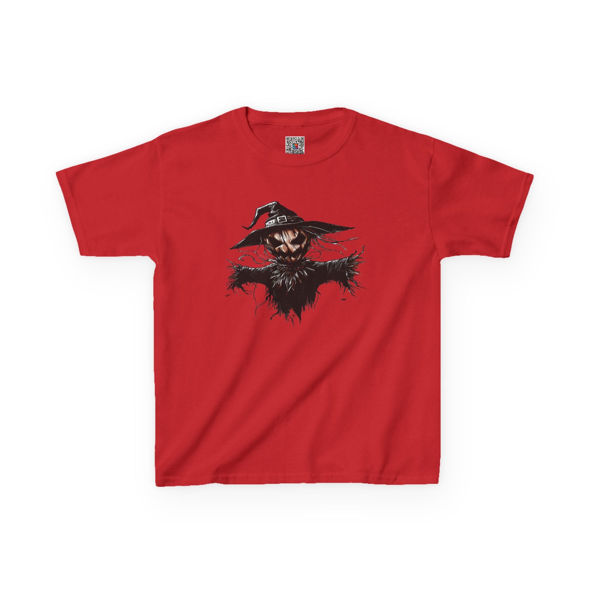 Spooky Scarecrow Youth T-Shirt | Wicked Scarecrow Graphic Tee | Cr8tive Designs
