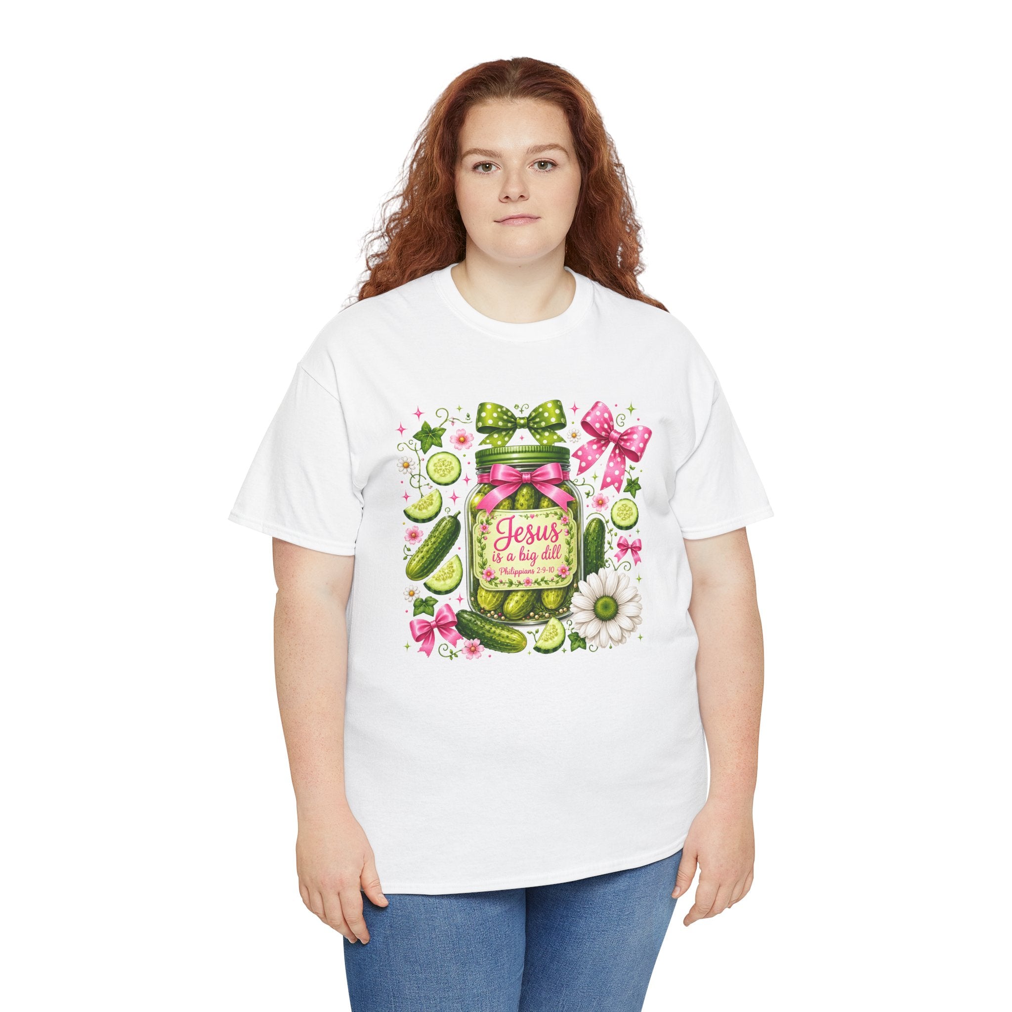 Jesus Is a Big Dill | Pickle Jar Faith Shirt | Cr8tive Designs