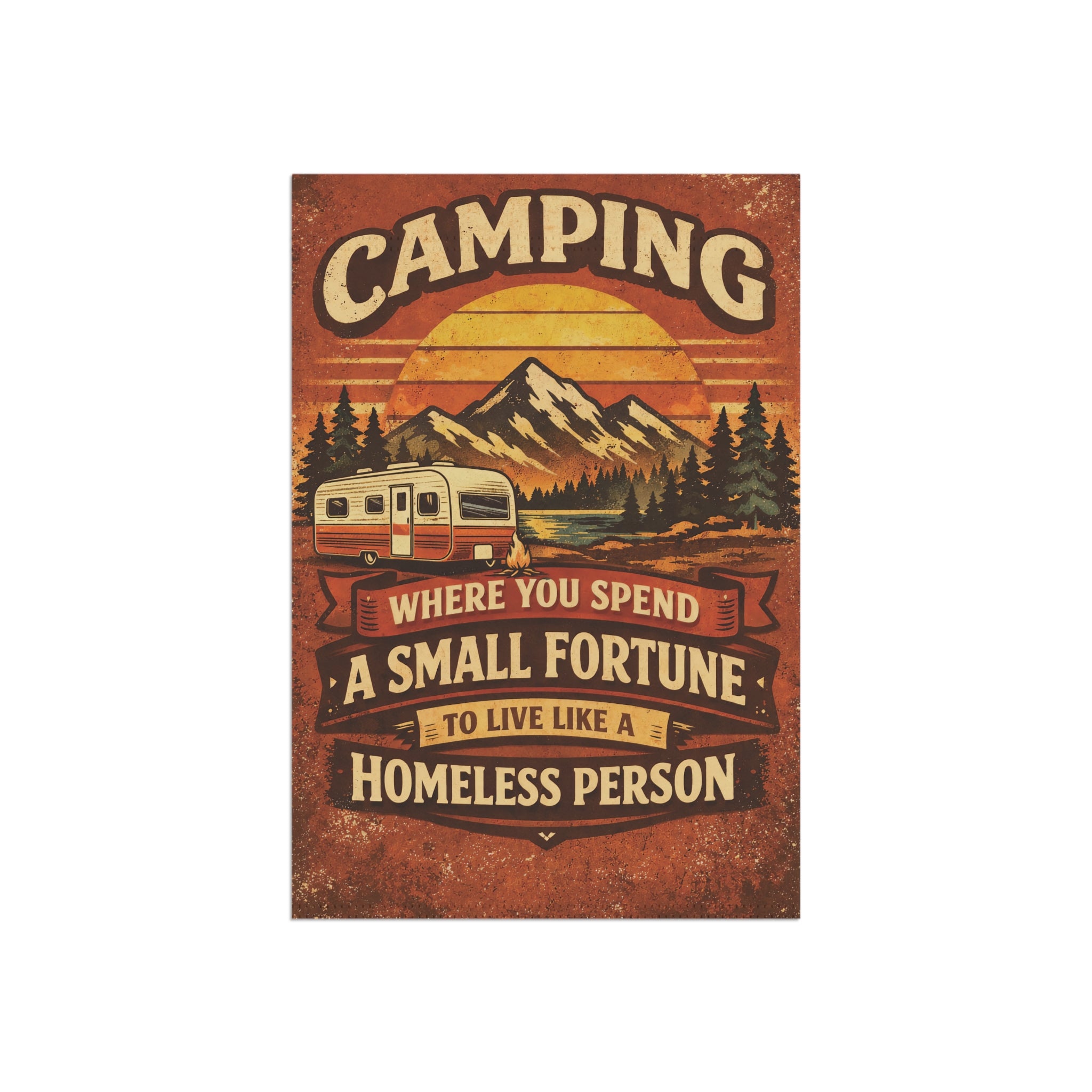 Vintage Camper Yard Banner| Cr8tive Designs