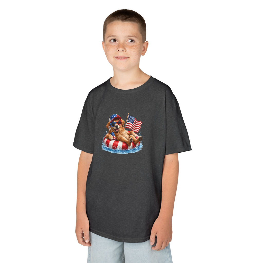 Patriotic Pool Party Shirt | Summer Kids Tee | Cr8tive Designs